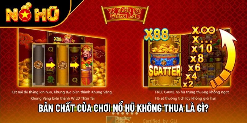 Bản chất của chơi nổ hũ không thua là gì?